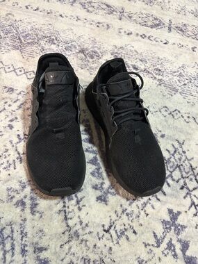 adidas Men’s Black Mesh Athletic Sneakers